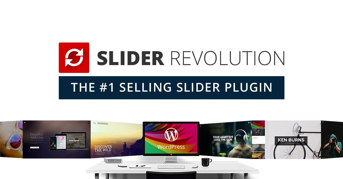 Slider Revolution Responsive WordPress Plugin + Addons